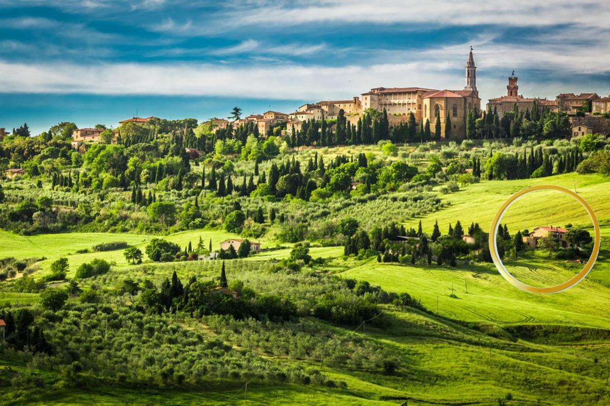 Agriturismo Il Casato Mag-Il Vaglio П'єнца Екстер'єр фото