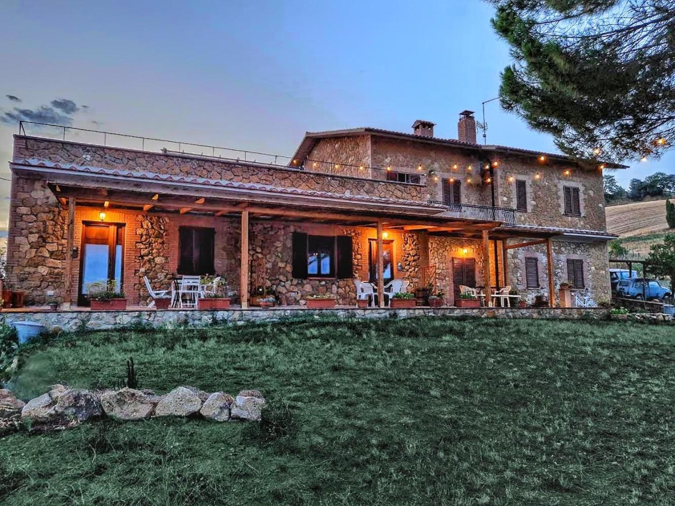 Agriturismo Il Casato Mag-Il Vaglio П'єнца Екстер'єр фото