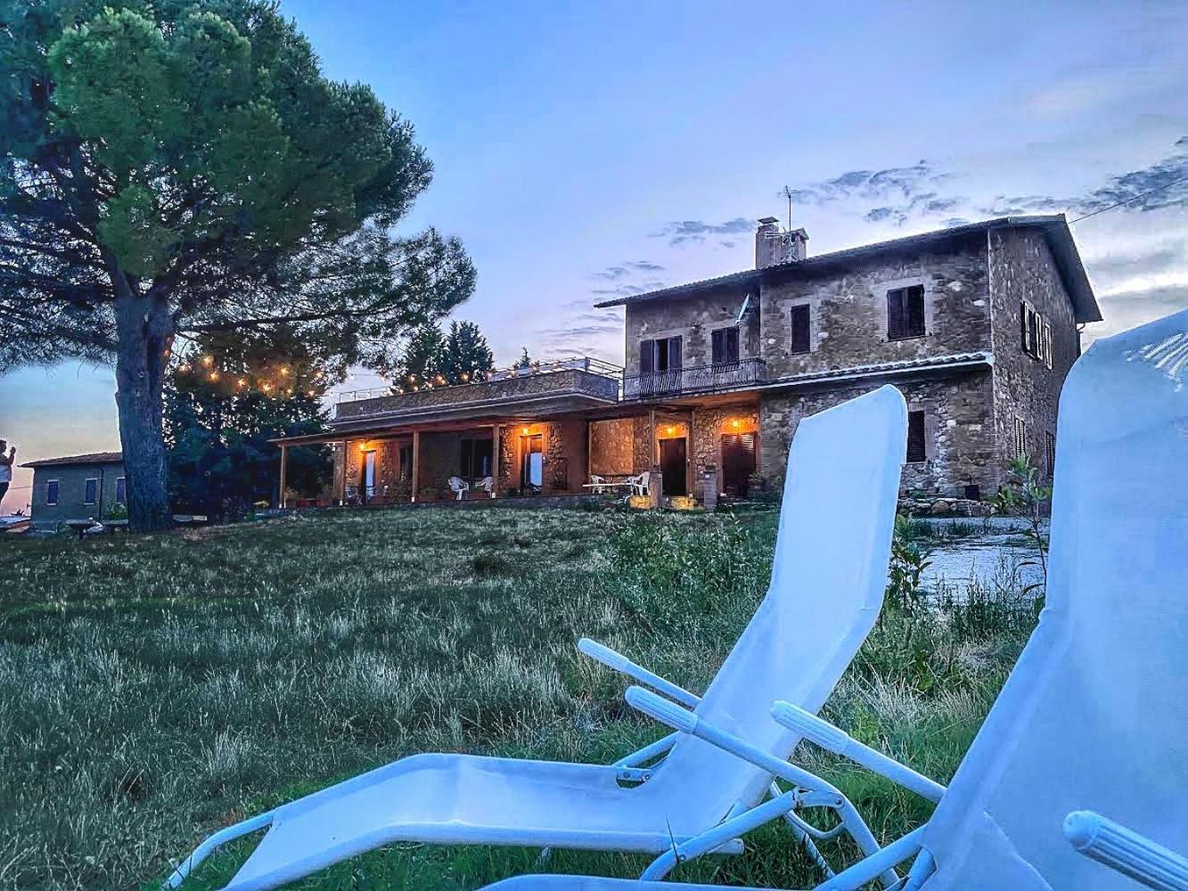 Agriturismo Il Casato Mag-Il Vaglio П'єнца Екстер'єр фото