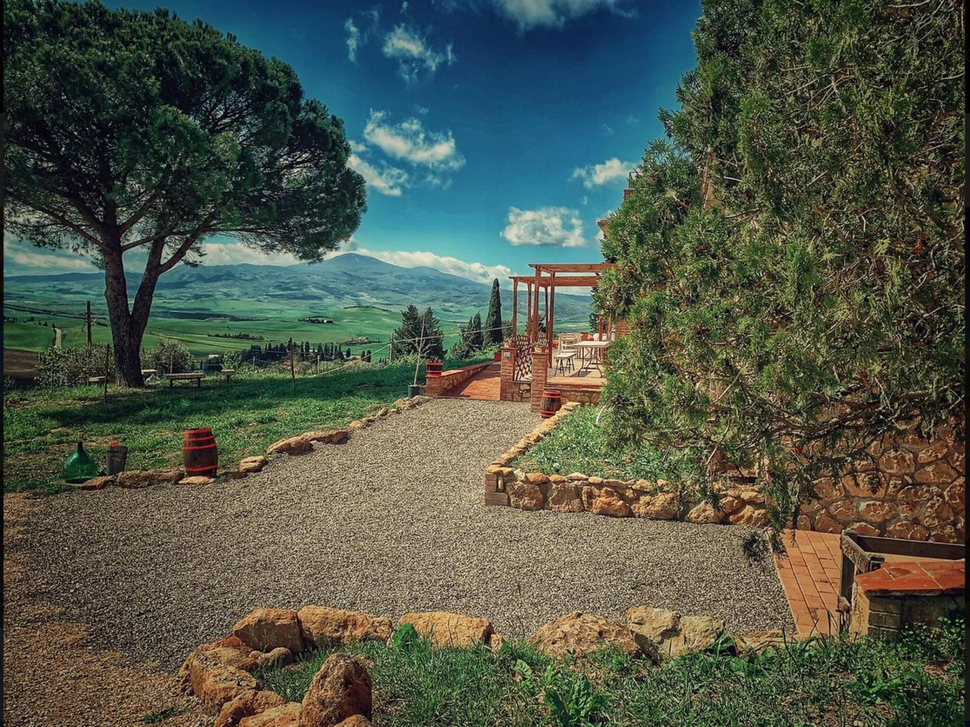 Agriturismo Il Casato Mag-Il Vaglio П'єнца Екстер'єр фото