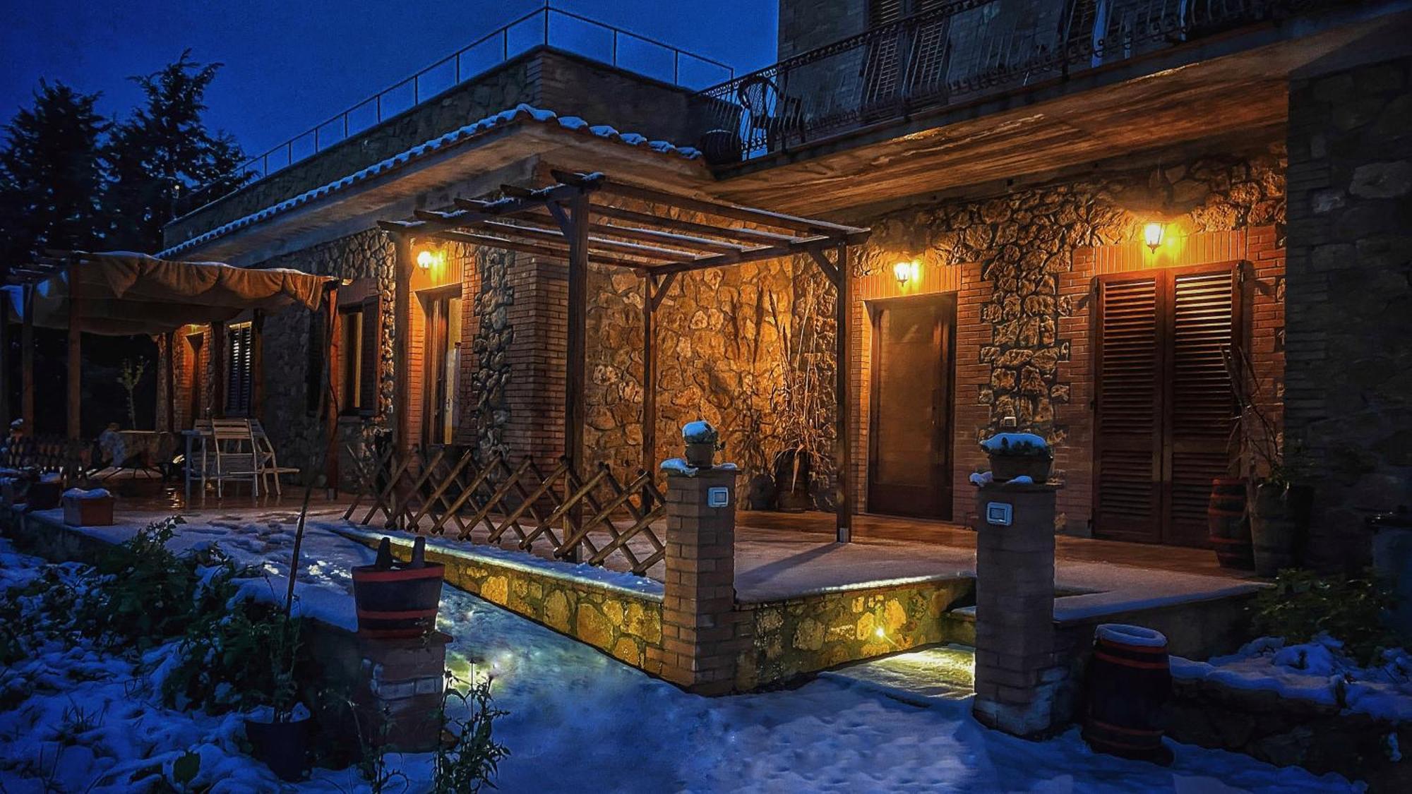 Agriturismo Il Casato Mag-Il Vaglio П'єнца Екстер'єр фото